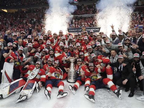 Florida Panthers win team's first.